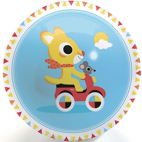 djeco speelbal cute race - 12 cm | DJ00104 | 0