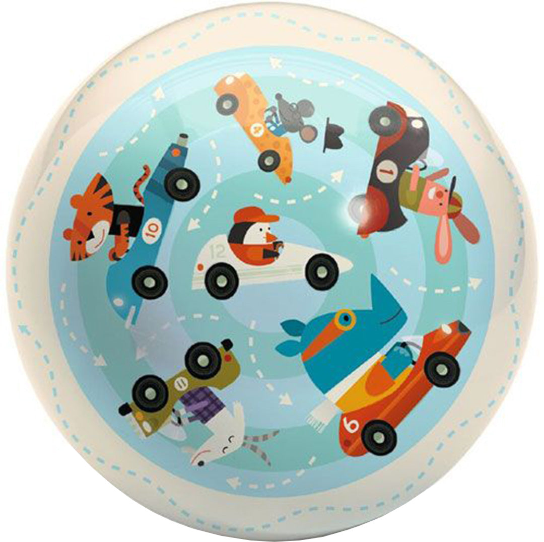 djeco ballon de jeu circulation - 22 cm