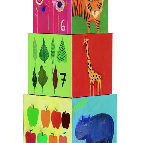 djeco stapelblokken natuur | DJ08505 | 2