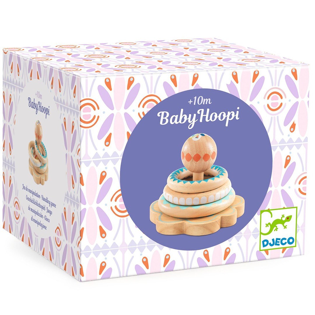 djeco stapeltoren ringen - babyhoopi | DJ06148 | 2