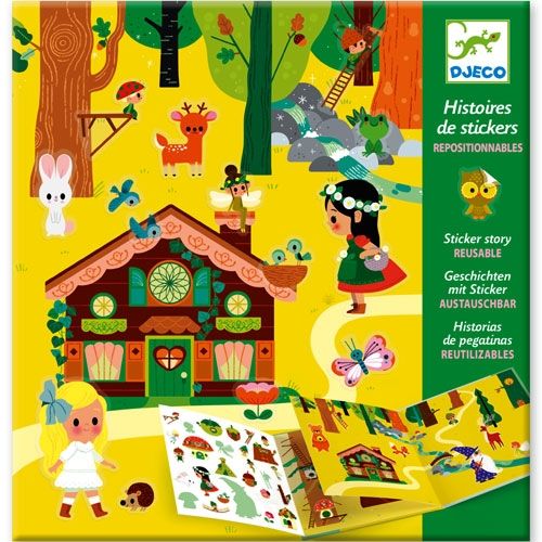 djeco stickerboek toverbos | DJ08956 | 0