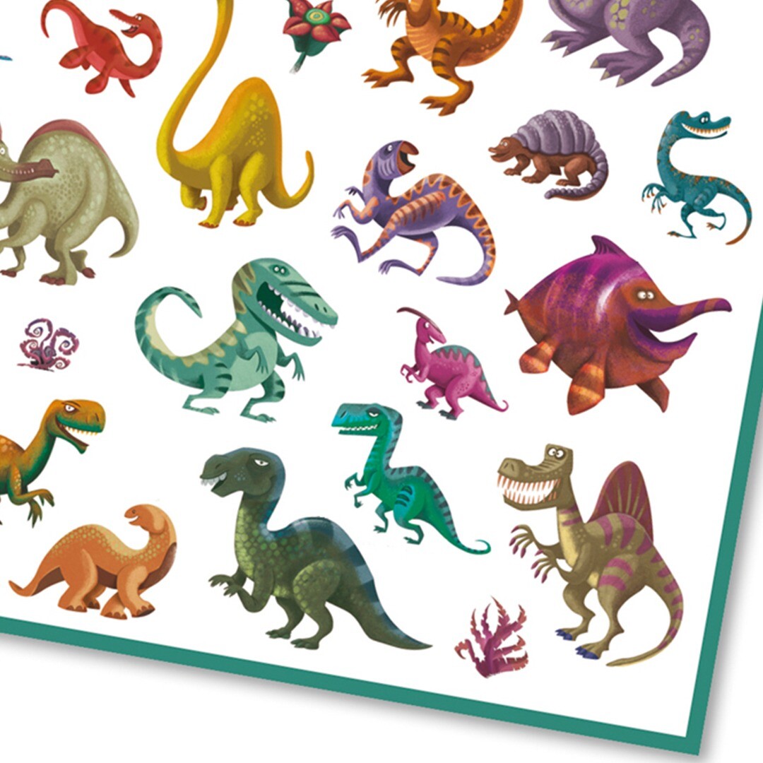djeco stickers dinosaurussen - 160st | DJ08843 | 2