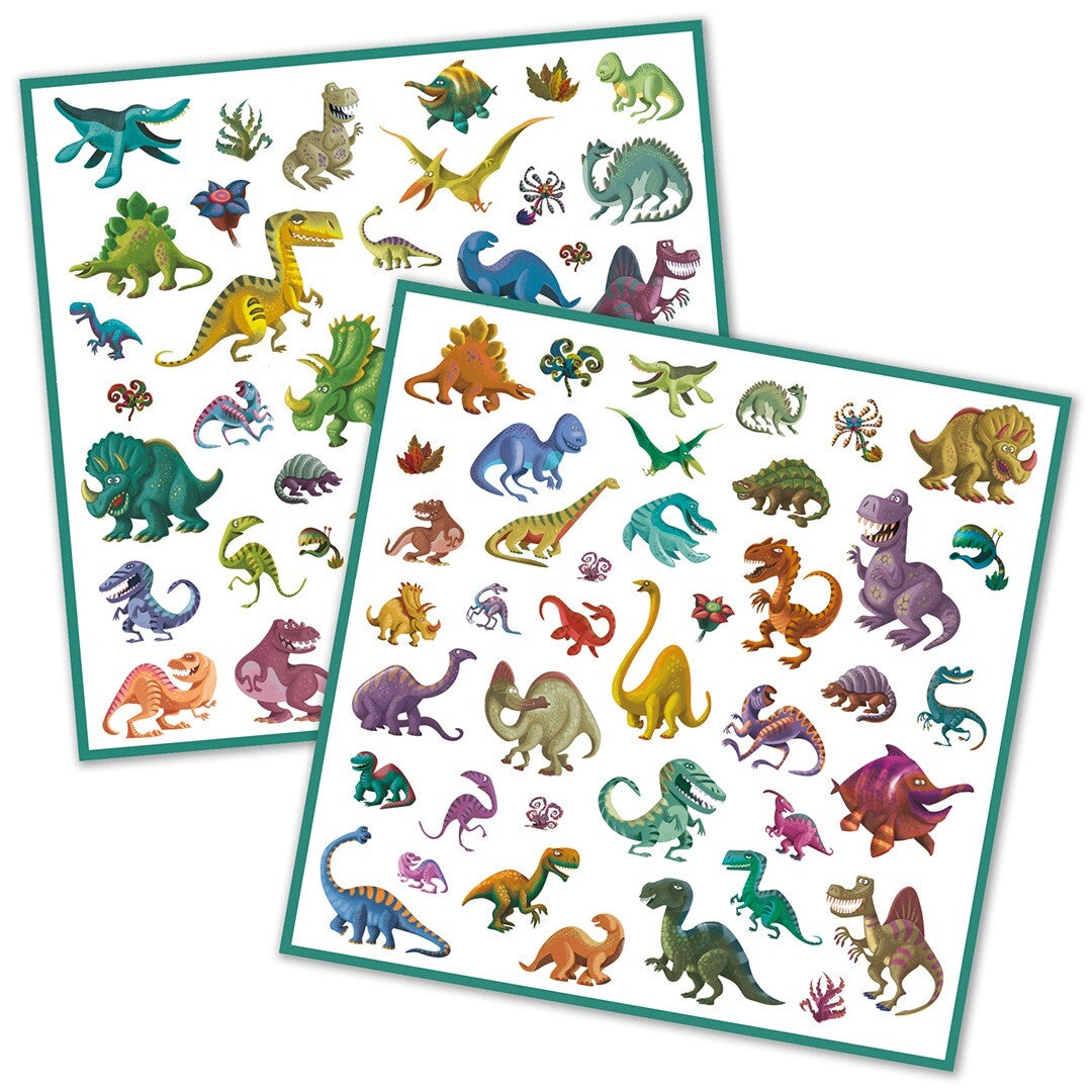 djeco stickers dinosaurussen - 160st | DJ08843 | 3