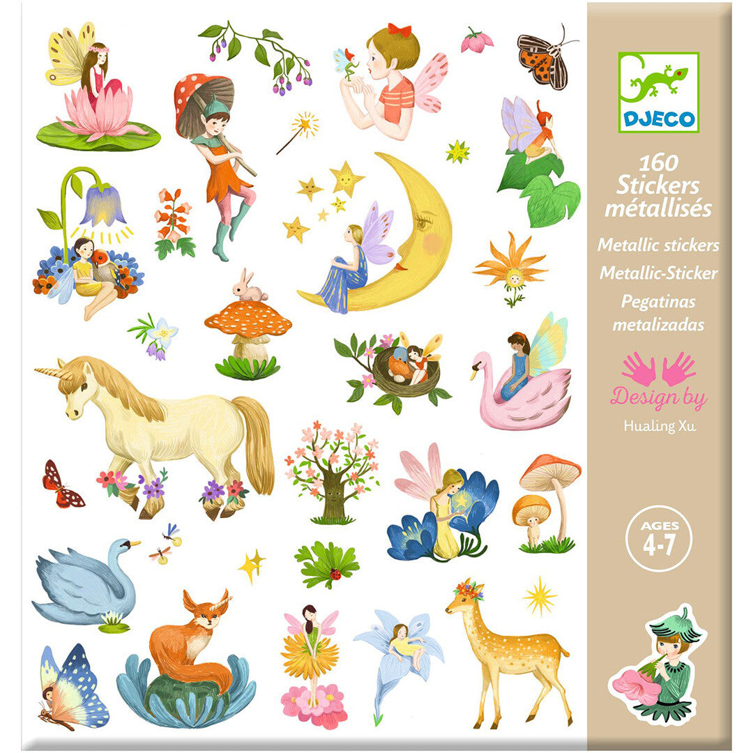 djeco stickers fantasie - 160st | DJ09279 | 0
