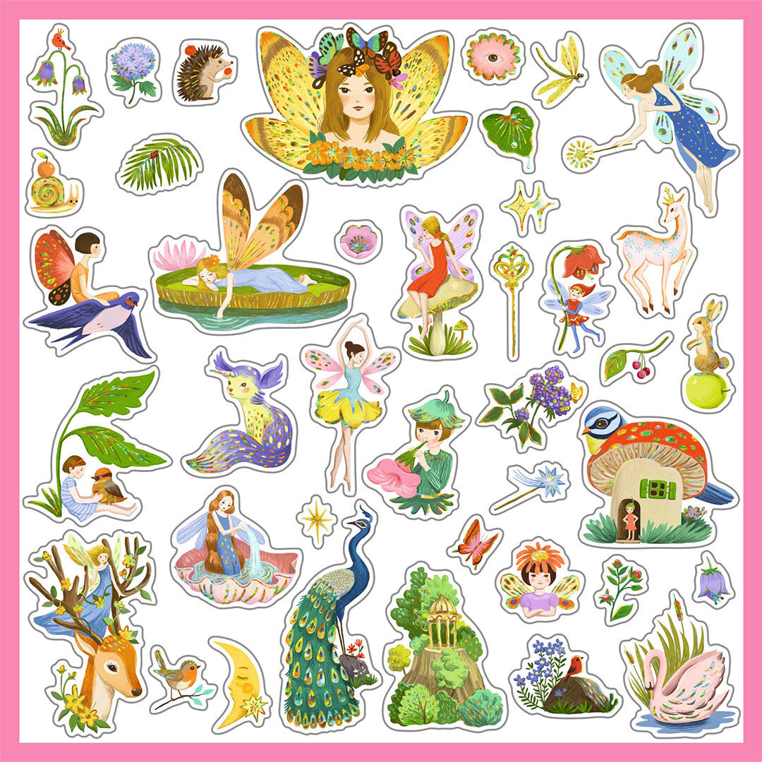 djeco stickers fantasie - 160st | DJ09279 | 1