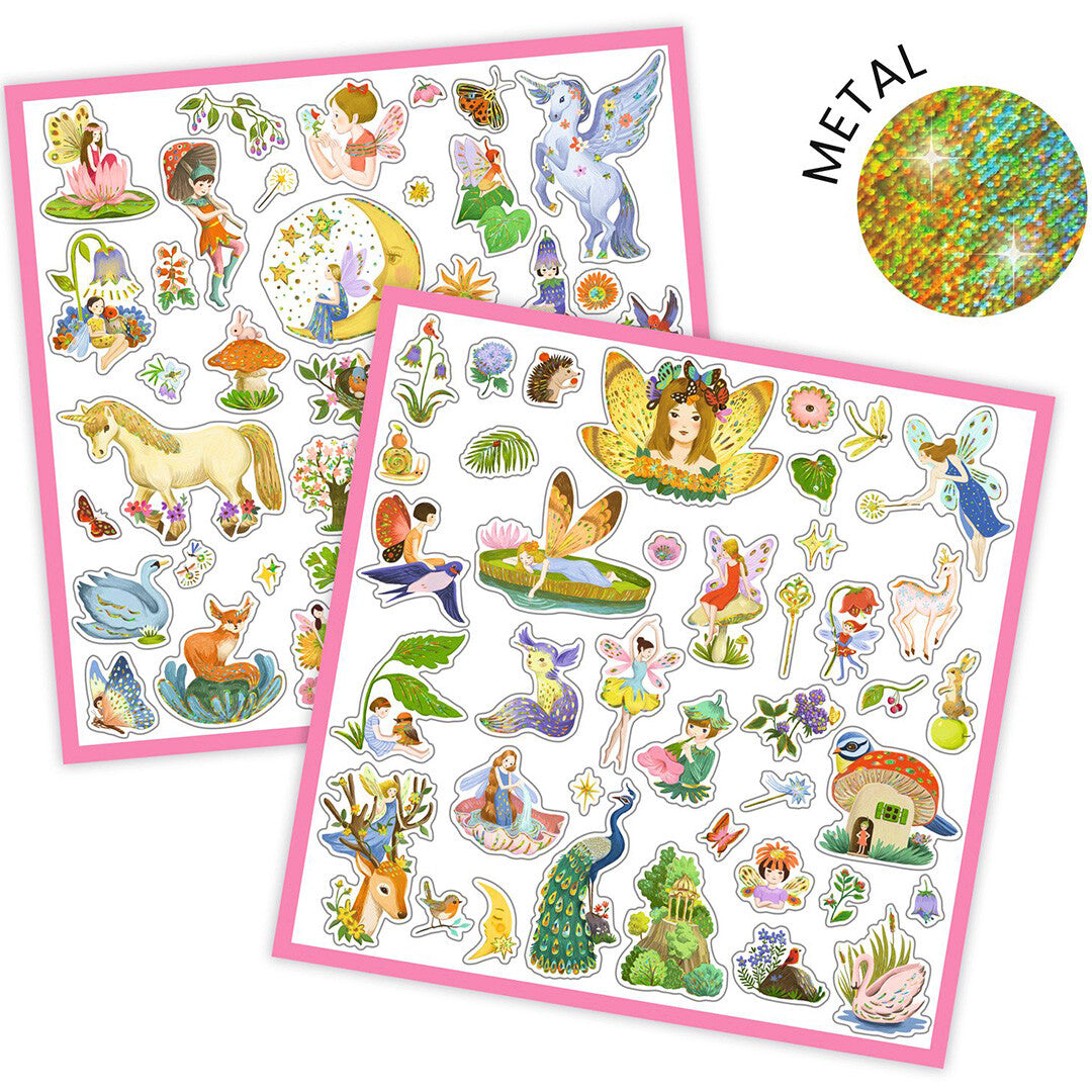 djeco stickers fantasie - 160st | DJ09279 | 3