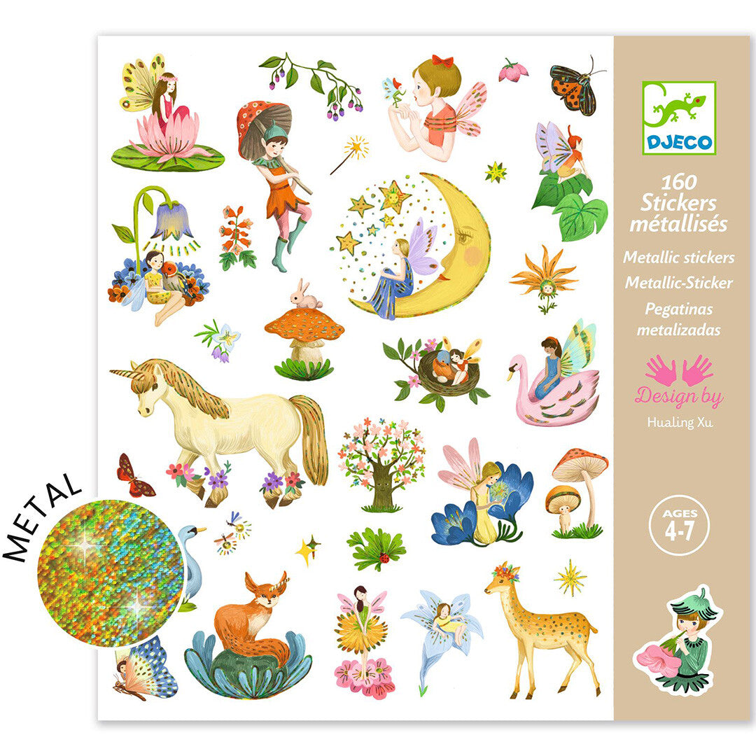 djeco stickers fantasie - 160st | DJ09279 | 4