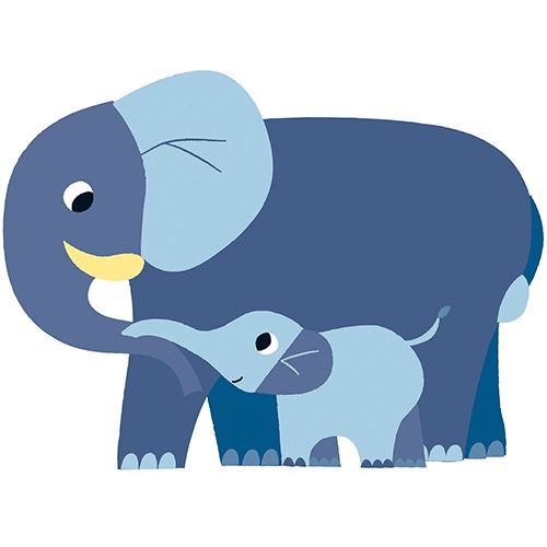 djeco stickers moeder en baby - 120st | DJ09077 | 2