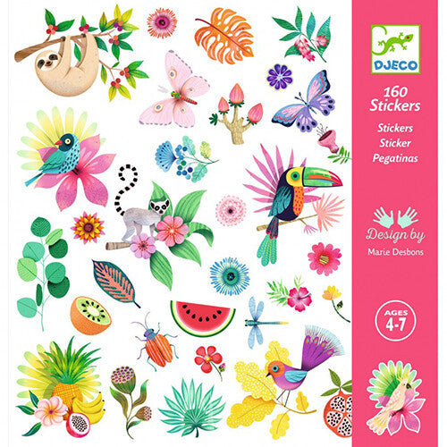 djeco stickers paradijs - 160st | DJ09271 | 0