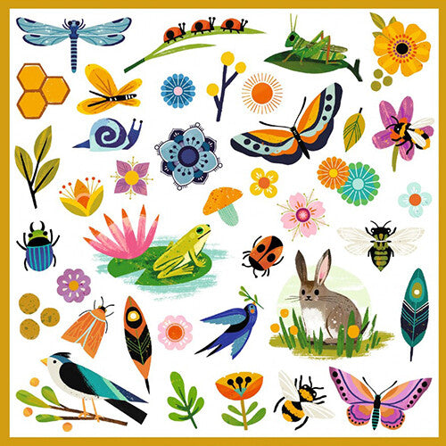 djeco stickers tuin - 160st | DJ09272 | 1