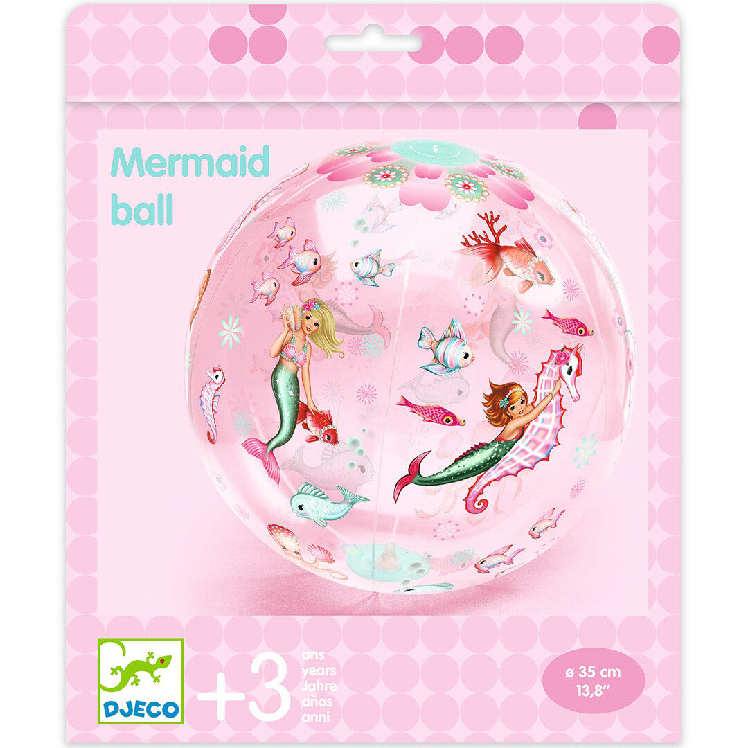 djeco strandbal zeemeermin | DJ00176 | 1