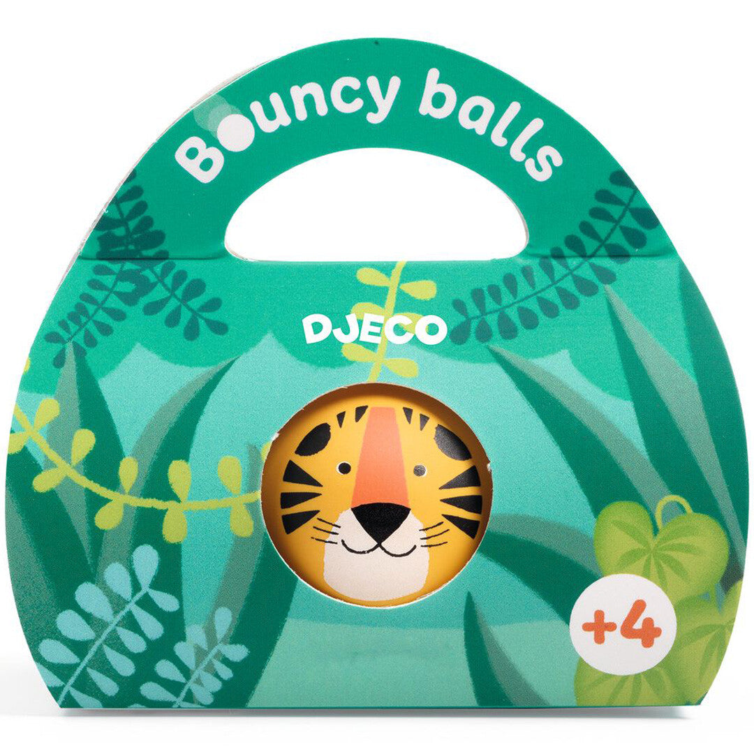 djeco stuiterbal wilde dieren - assorti  | DJ00145 | 1