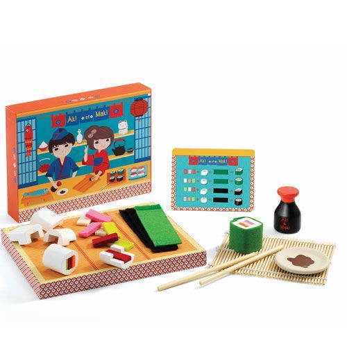 djeco sushi kraampje aki en maki  | DJ06537 | 0