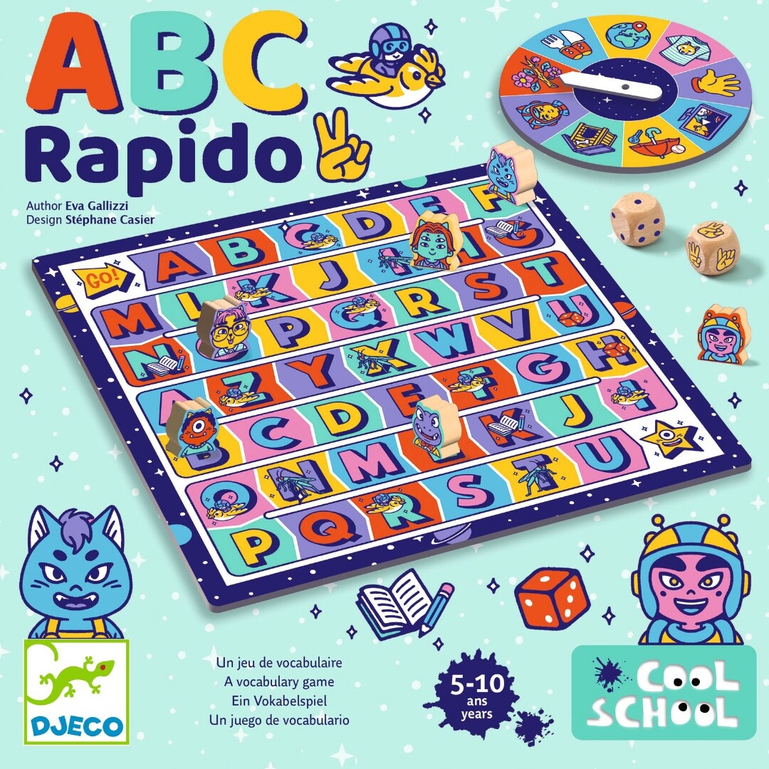 djeco taalspel abc rapido | DJ08583 | 0