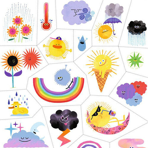 djeco tattoos het weer emoji's | DJ09613 | 2