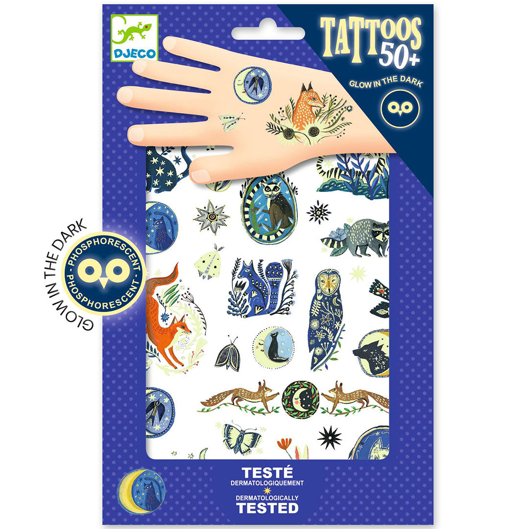 djeco tattoos nighttime reflections | DJ09618 | 3