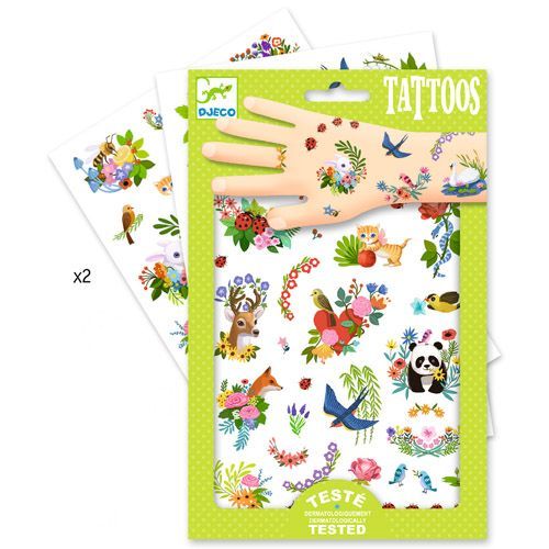 djeco tattoos - vrolijke lente  | DJ09591 | 1