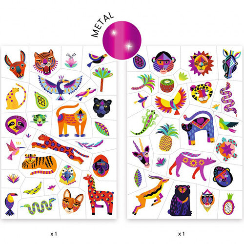 djeco tattoos - wilde schoonheid | DJ09609 | 1