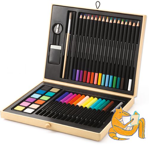 djeco tekendoos kleuren - 47st | DJ08797 | 1