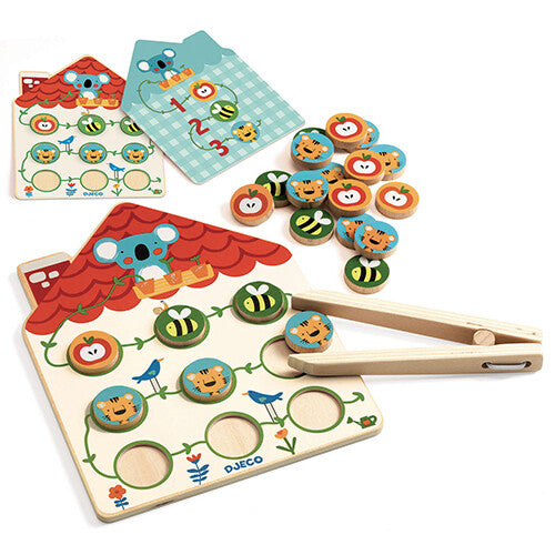 djeco tel- en behedigheidsspel pinstou | DJ01627 | 0