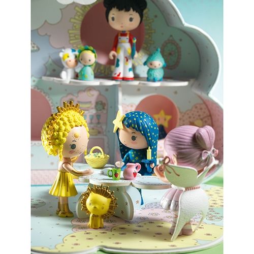 djeco tinyly draagbaar poppenhuis - sunny & mia | DJ06953 | 2