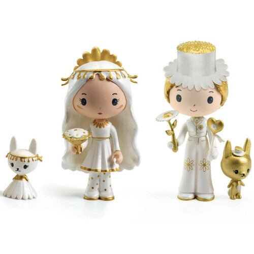 djeco tinyly speelfiguur - marguerite & léopold  | DJ06959 | 0