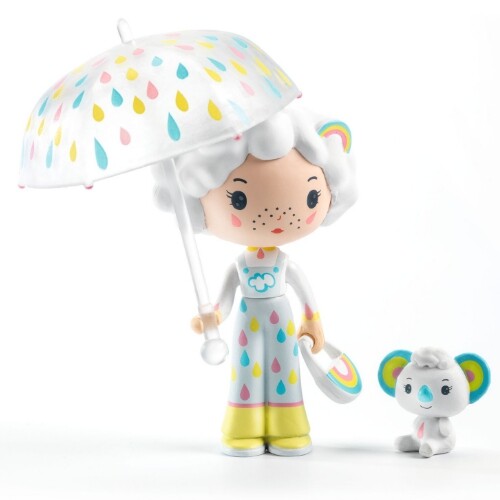 djeco tinyly speelfiguur - prunelle & bianca | DJ06961 | 0