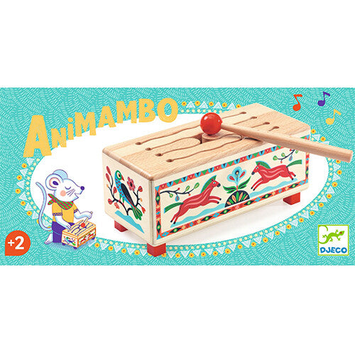 djeco trommel animambo rechthoek | DJ06028 | 1