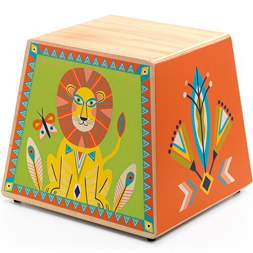 djeco trommel cajon animambo | DJ06014 | 0