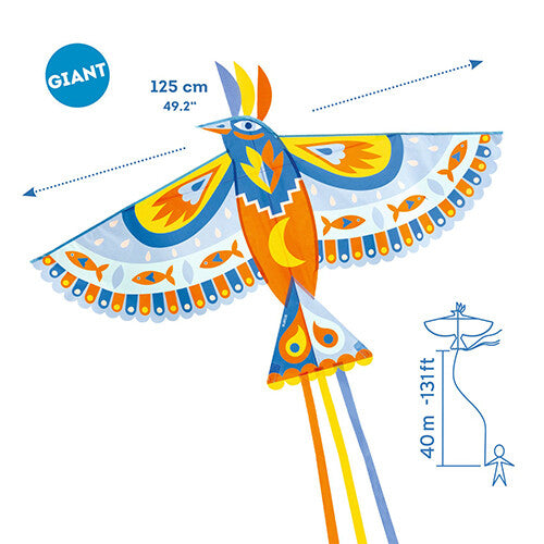 djeco vlieger maxi - vogel | DJ02160 | 3
