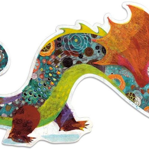 djeco vloerpuzzel leon de draak (58st) | DJ07170 | 2