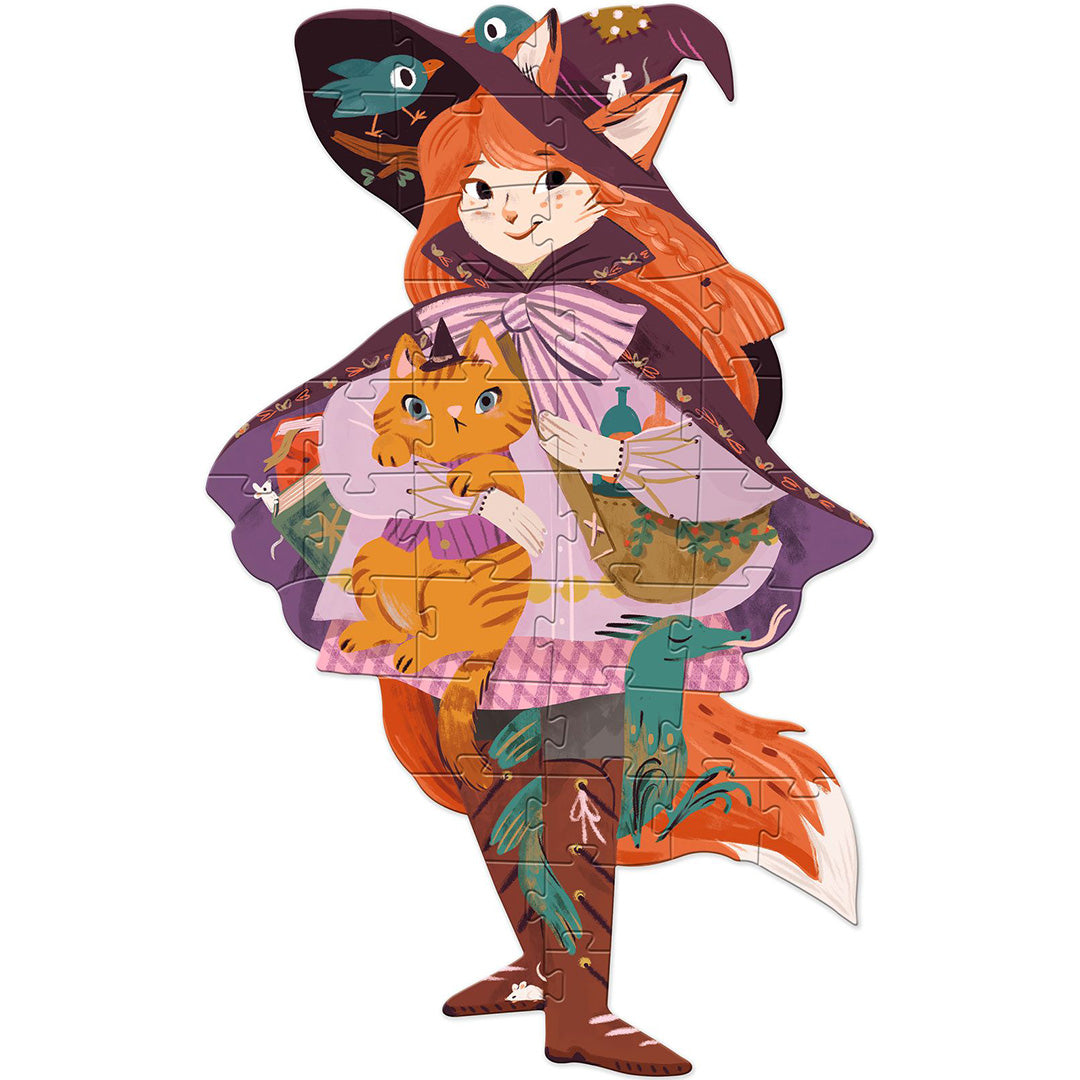 djeco vloerpuzzel lily de heks - 36st | DJ07168 | 0