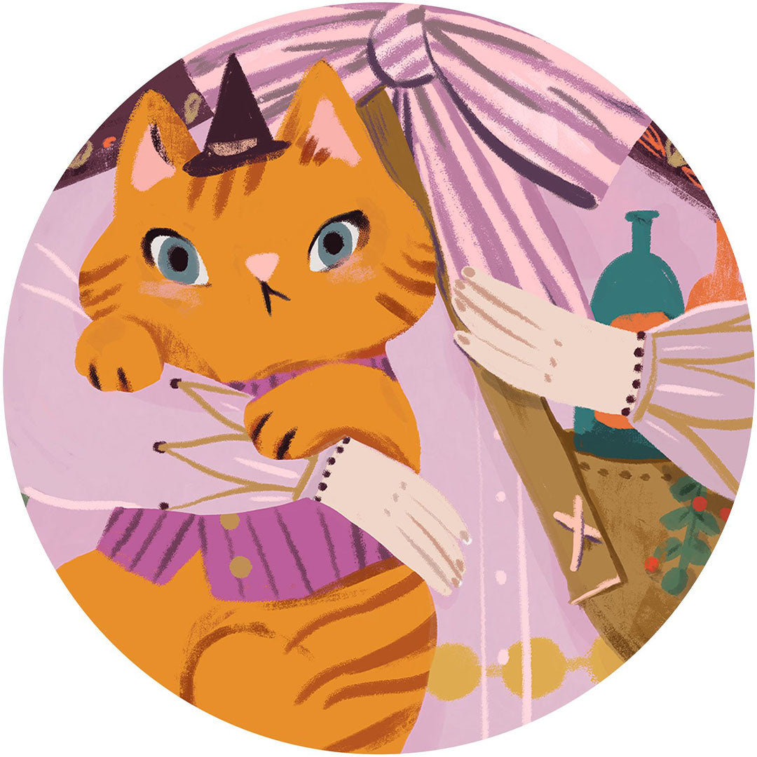 djeco vloerpuzzel lily de heks - 36st | DJ07168 | 2