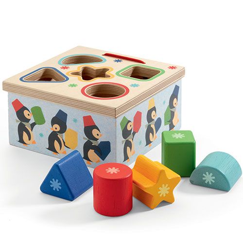 djeco vormendoosje pinguins | DJ06409 | 0