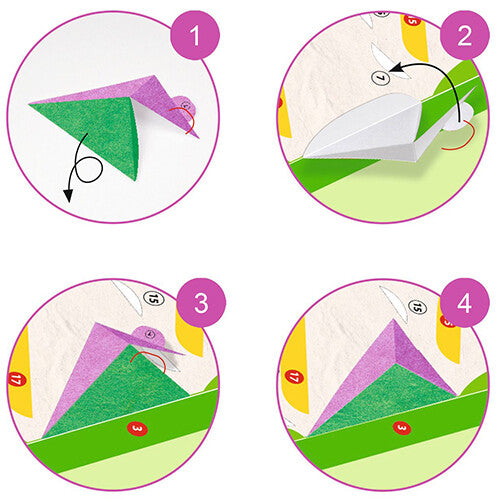 djeco vouwset 3D poster - paradijsvogel | DJ09448 | 3