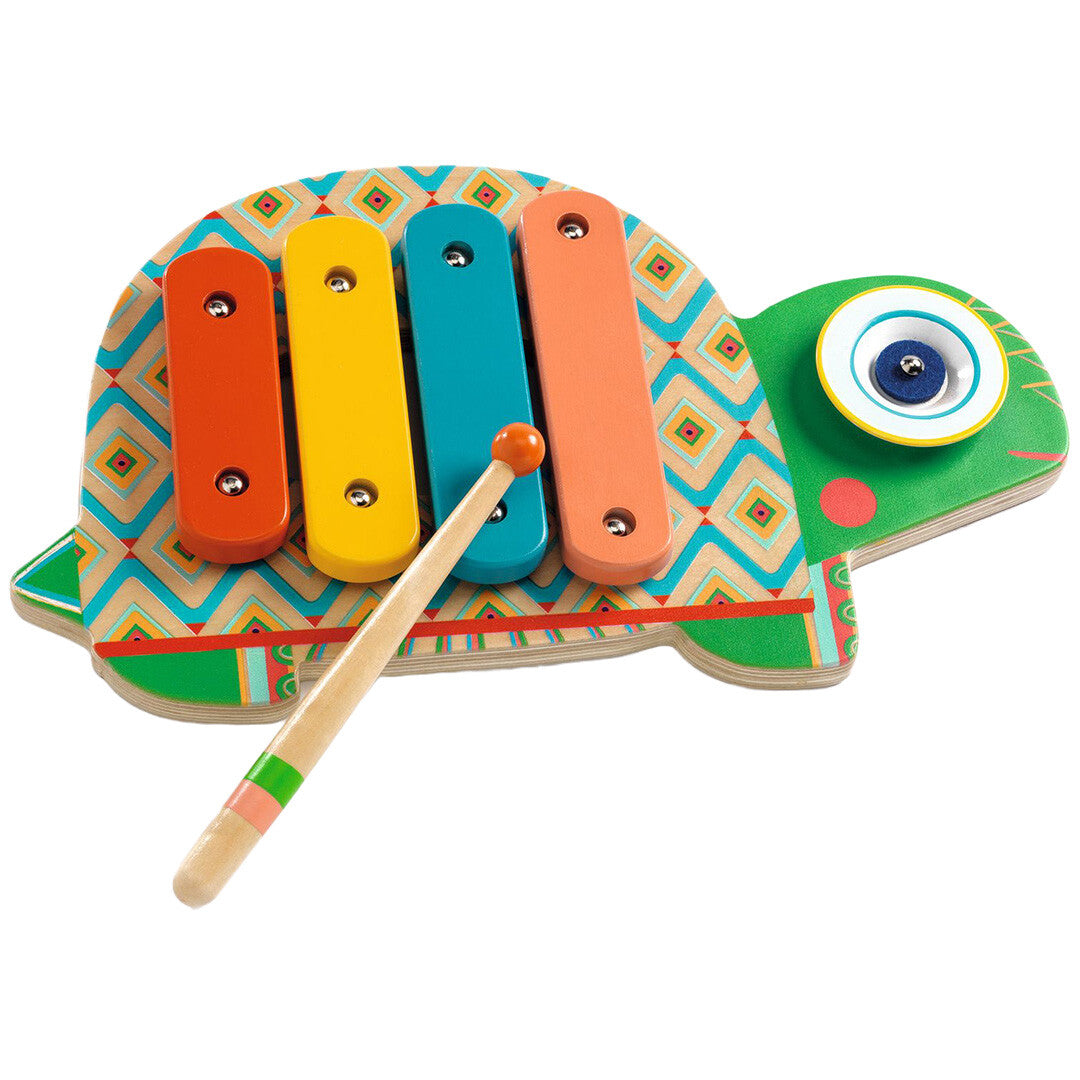 djeco xylofoon met cimbaal - animambo | DJ06034 | 0