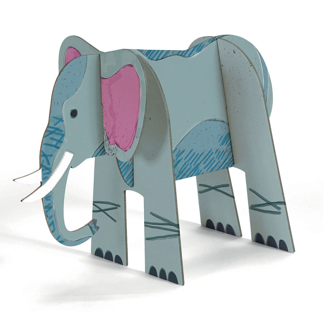 djeco 3D  kleurplaat speelfiguren - savanne | DJ08003 | 3