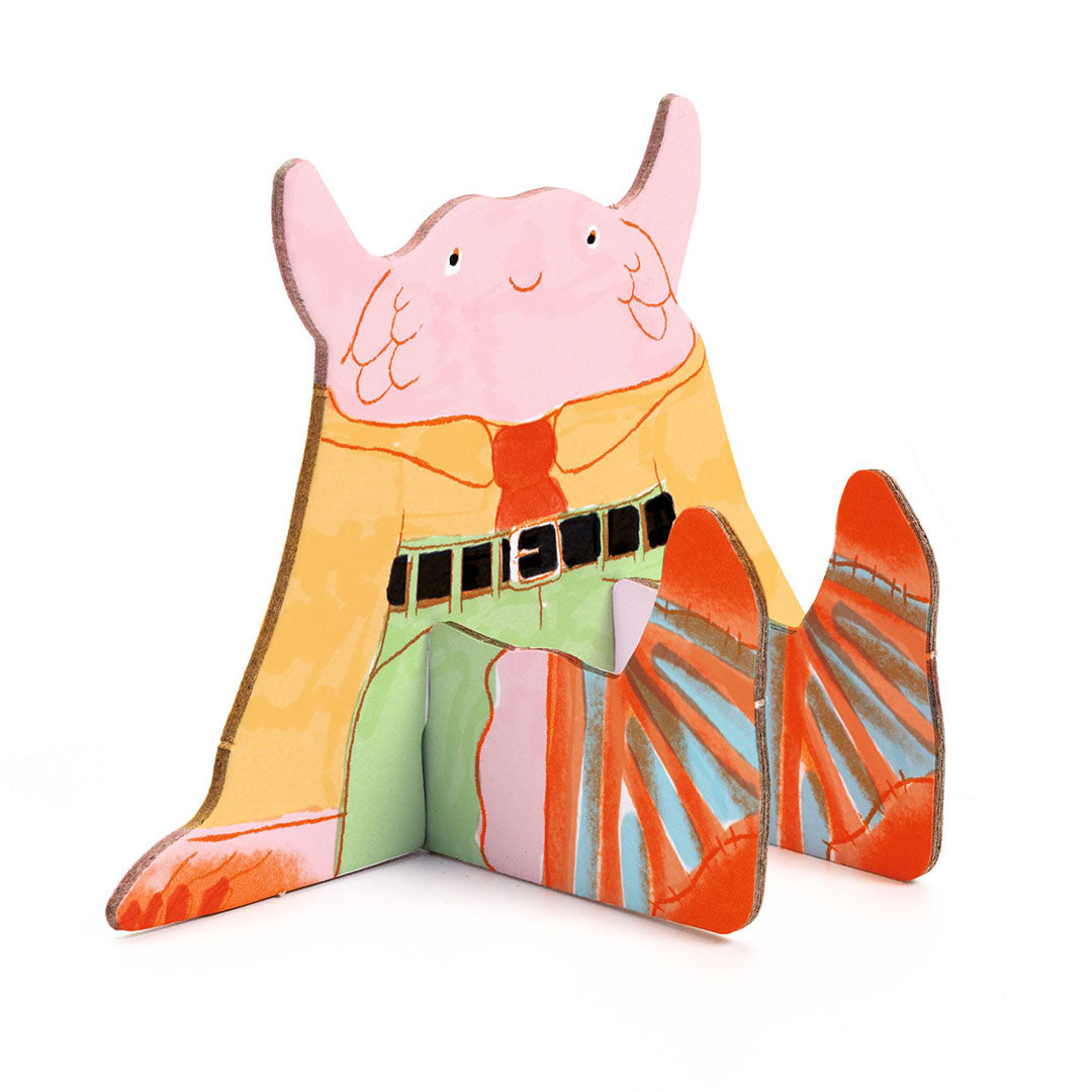 djeco coloriage 3D figurines - monstres mignons