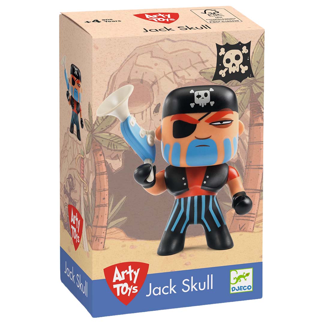 djeco arty toys - jack skull | DJ06801 | 2