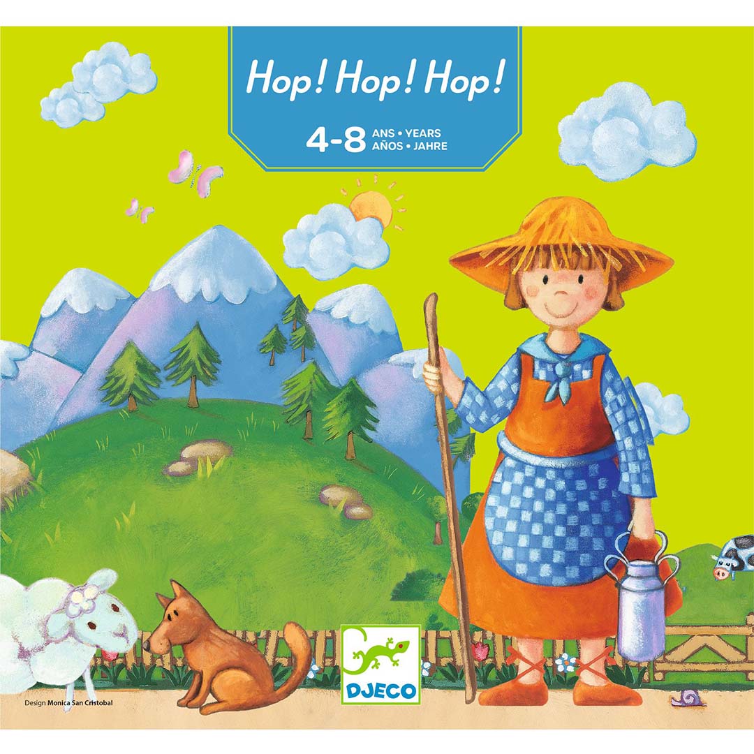 djeco bordspel hop!hop!hop!