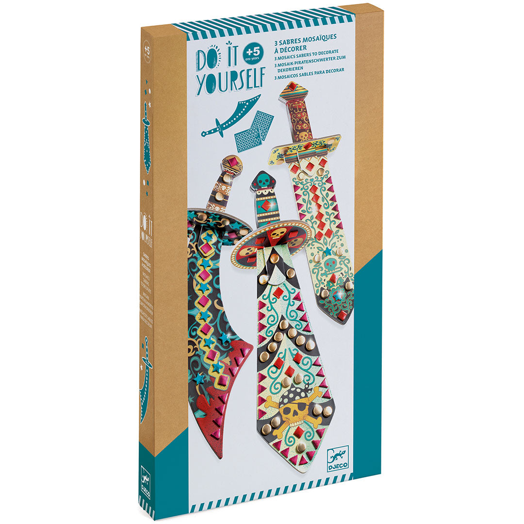 djeco kit créatif DIY épées de pirates