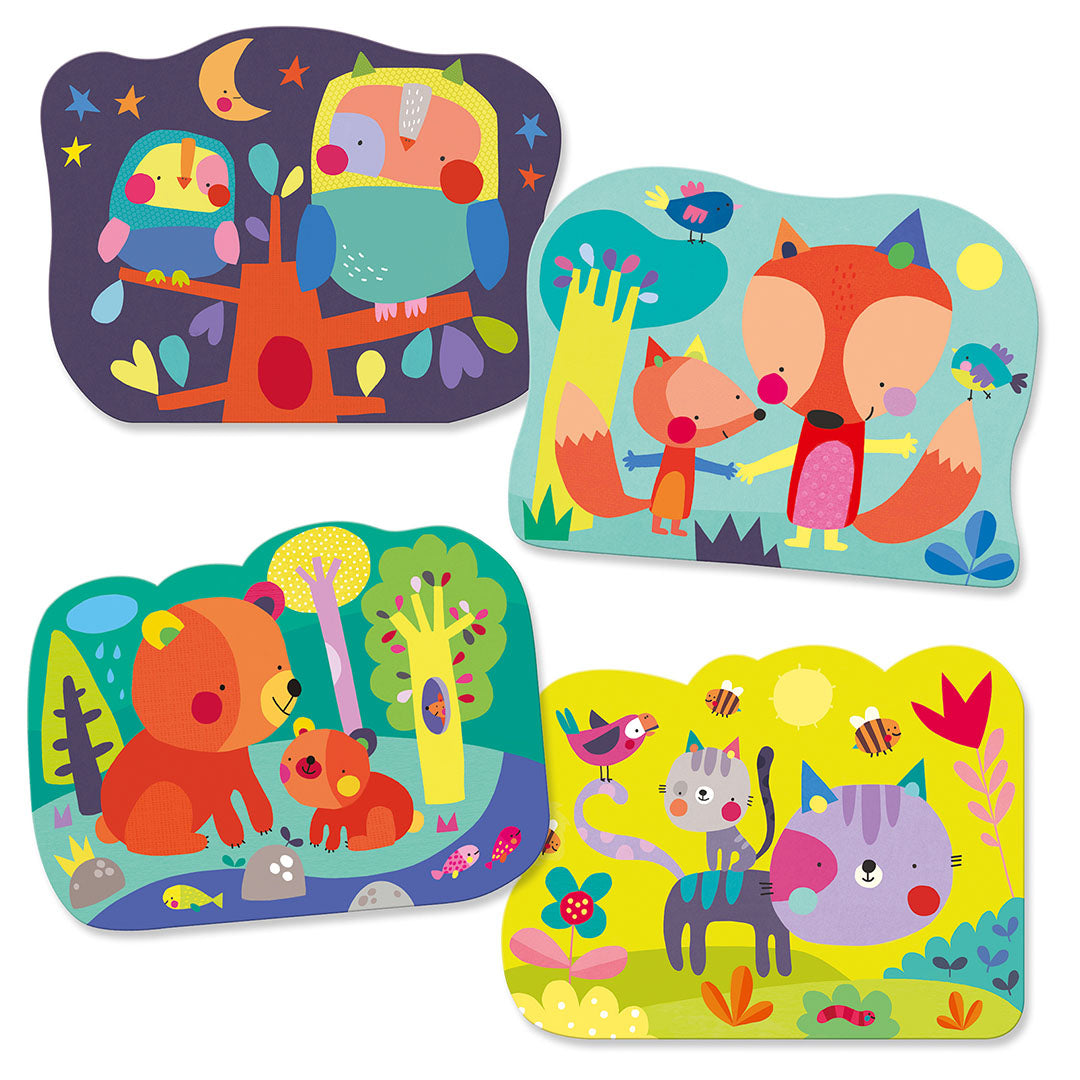 djeco coloriages magiques - caché dans les bois