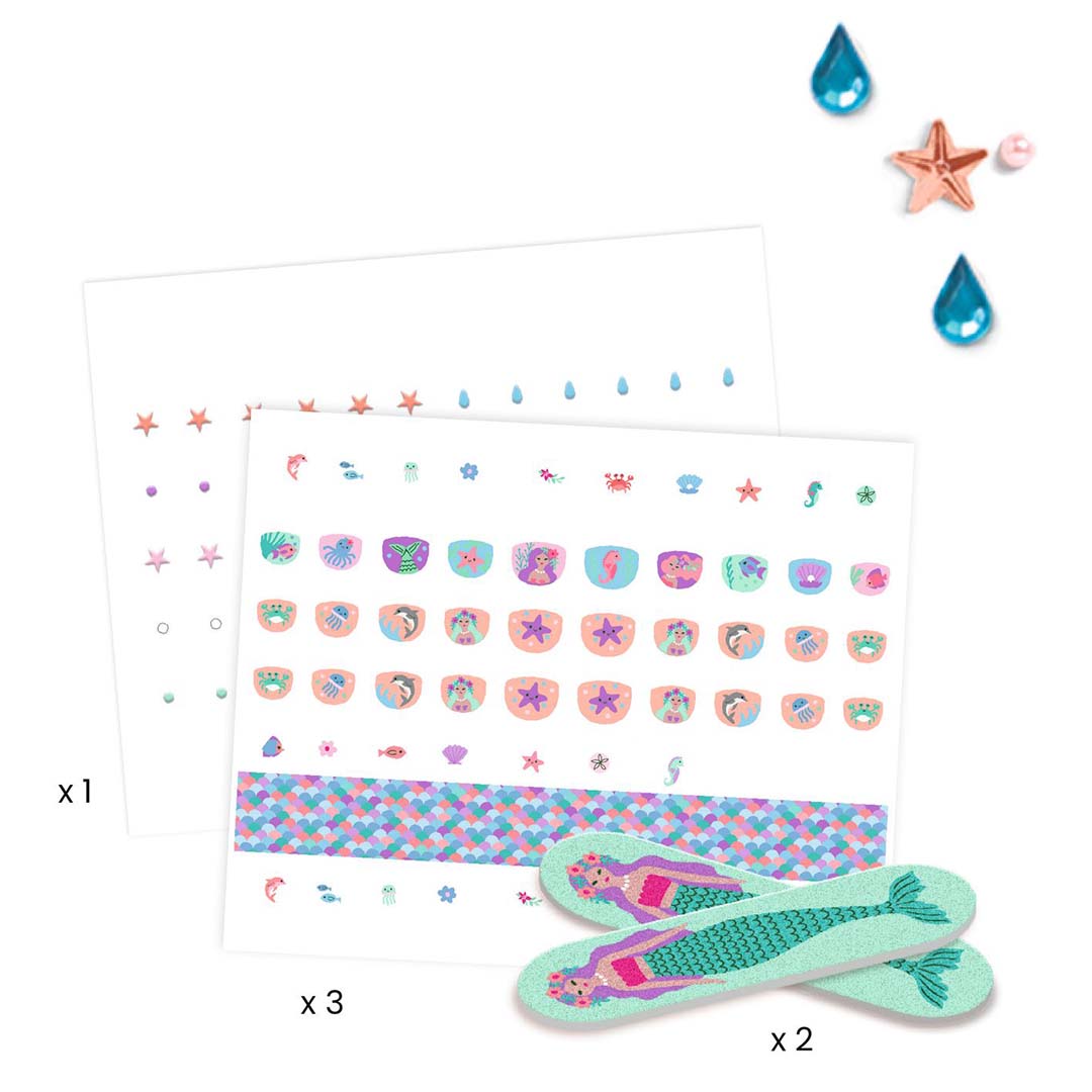 djeco nagelstickers zachte zee | DJ09237 | 1