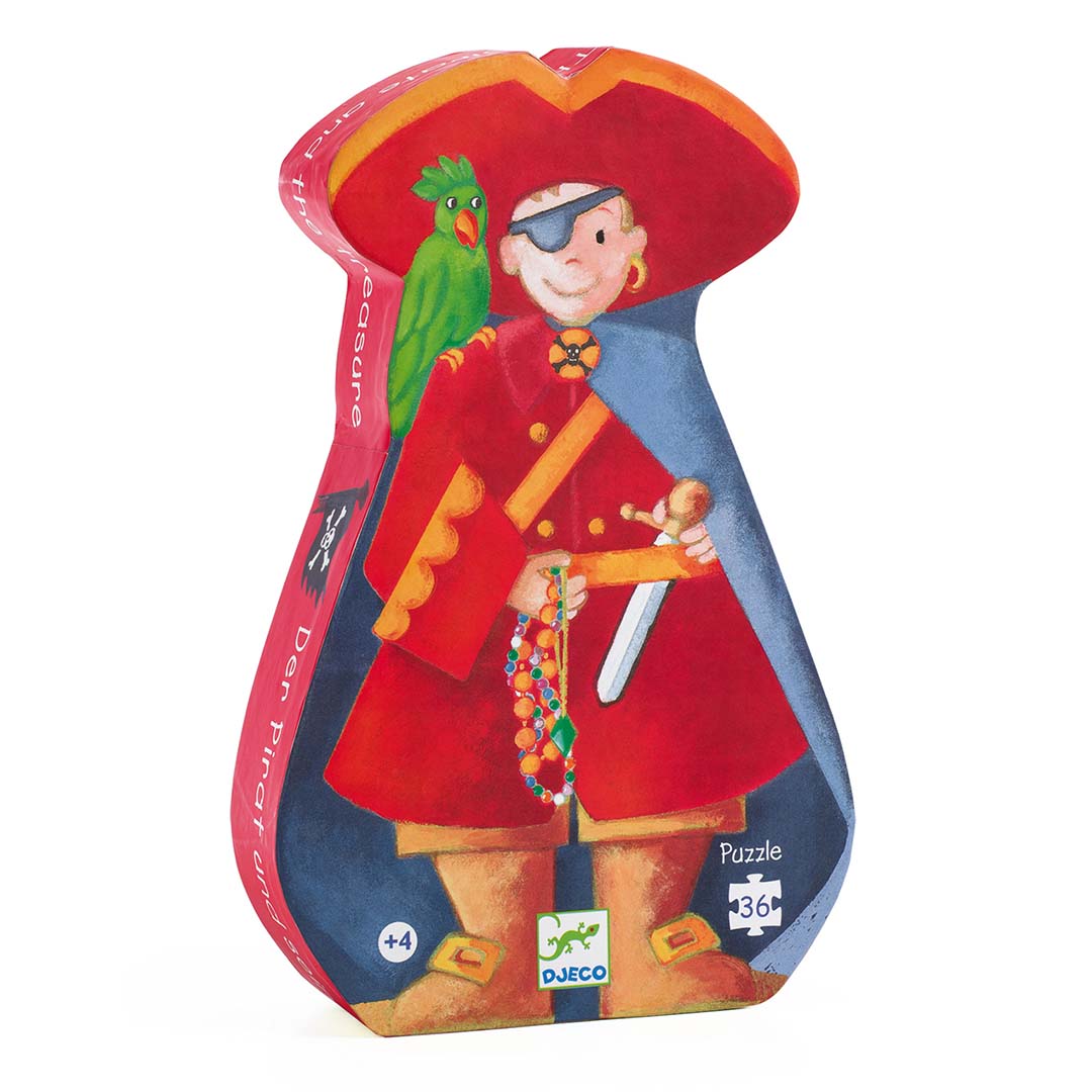 djeco puzzel de zeerover (36st)