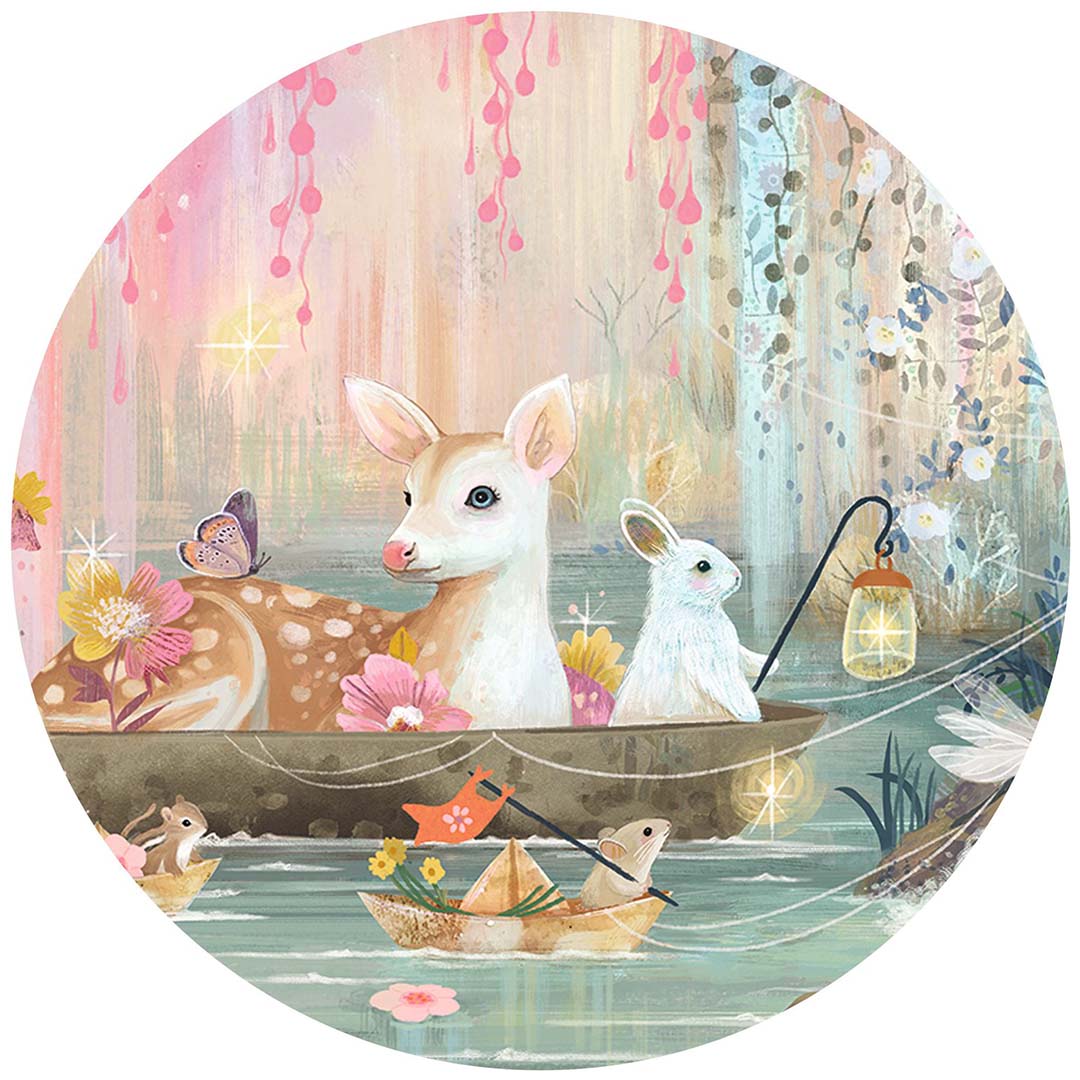 djeco puzzel fairy lake - 350st | DJ07690 | 3