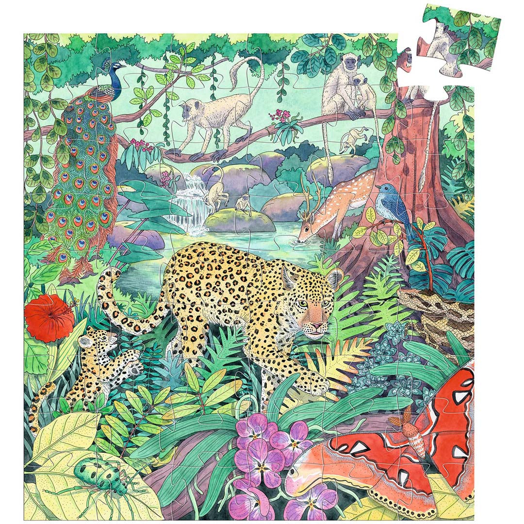 djeco puzzel indiase jungle - 54st | DJ07293 | 1