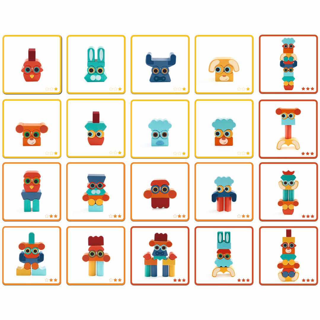 djeco spel ze faces | DJ06439 | 3