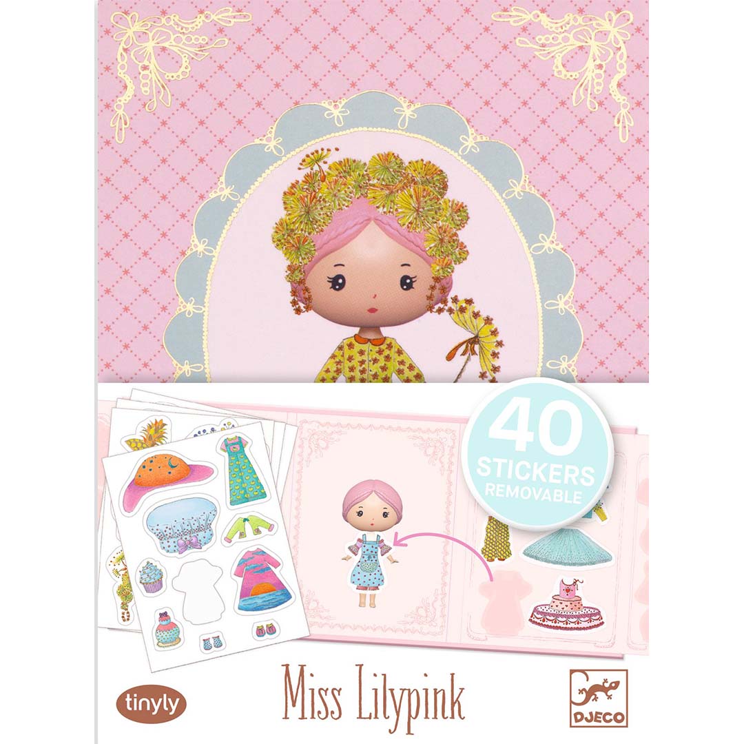 djeco aankleedspel miss lilypink | DJ06980 | 1