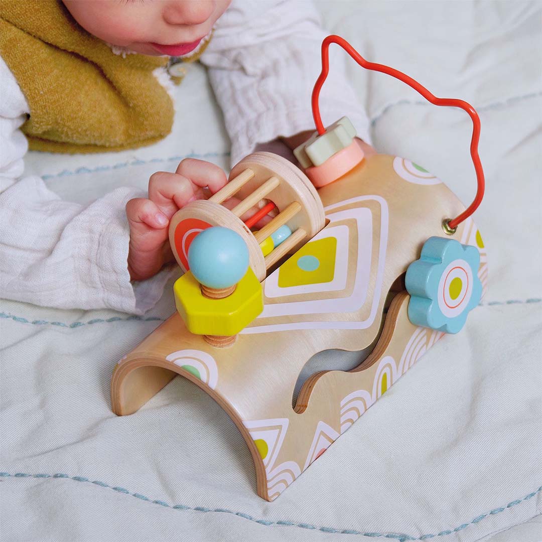 djeco jeu d'activités avec boulier - baby tabli