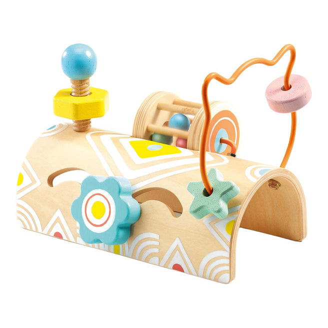 djeco jeu d'activités avec boulier - baby tabli